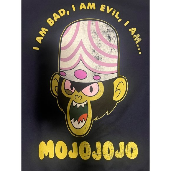 Cartoon Network men’s Power Puff Girls Mojojojo Large crewneck pull over - Picture 2 of 5